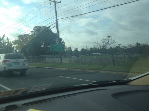 Washington Center, Leesburg, VA still blocked off from Rt. 7
