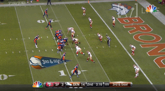 Peyton Manning throws magic 509 touchdown