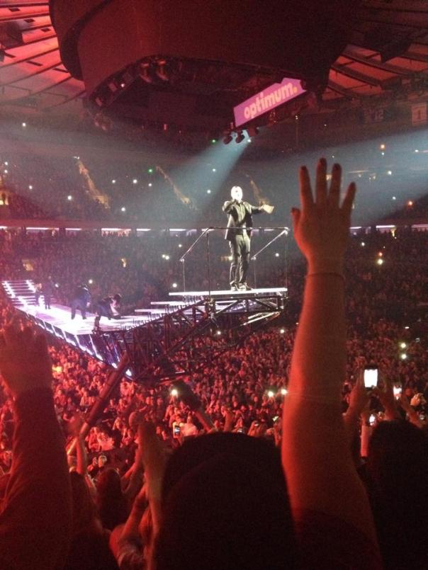 We had AWESOME seats :)